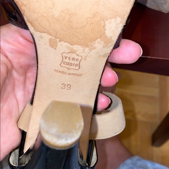 Pierre Hardy Black Patent Leather Sandals - Picture 5 of 10